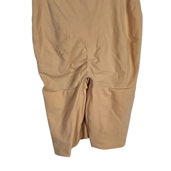 SPANX High Waisted Boyshort XL Tan Shapewear Control Core Foundation Layer - Picture 6 of 10